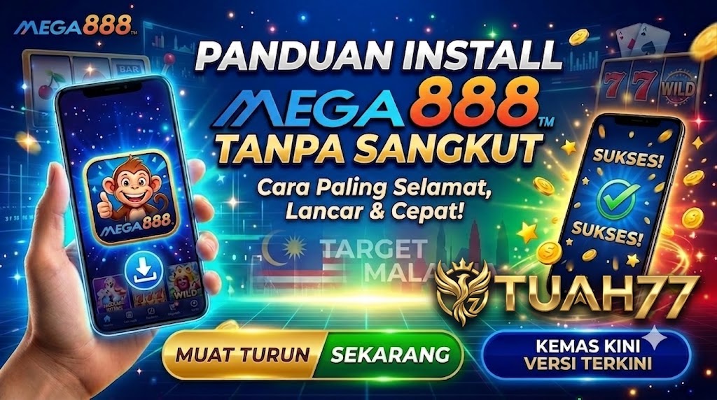 Panduan Install Mega888 Tanpa Sangkut