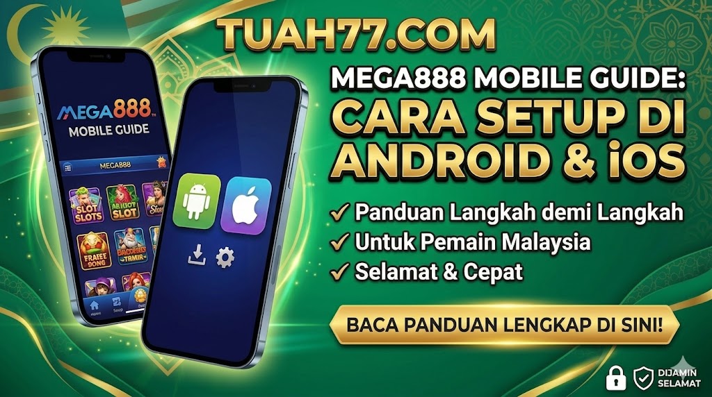 Cara Setup Mega888 di Android dan iOS